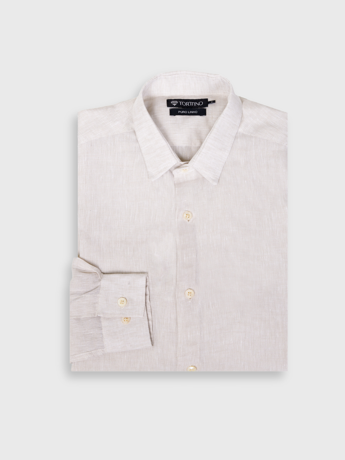 Camisa Puro Linho Natural